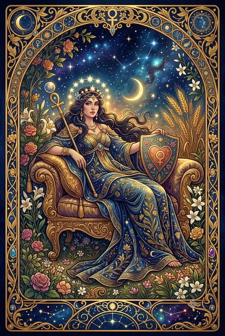 3 аркан Императрица, карта Таро
